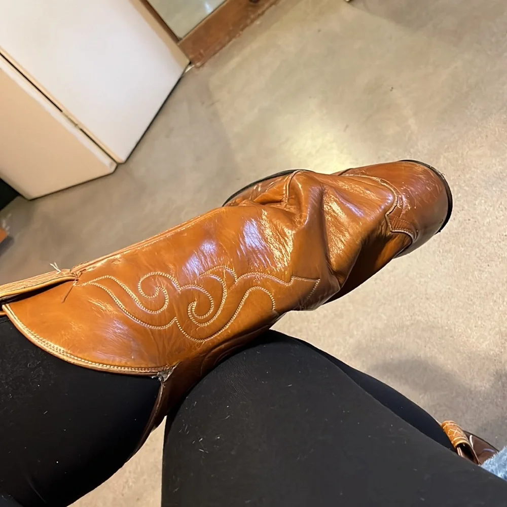 Vintage tony lama cowboy boots - Picture 14 of 14